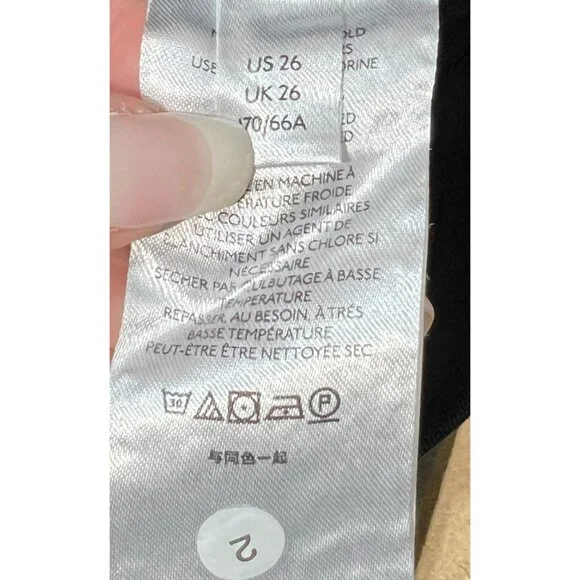 FREE PEOPLE Pants Women 26 Rinse Black Gray Flare Bell Bottom Faded Jean Pull On - Picture 9 of 10